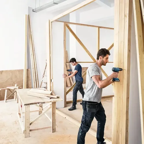 Bosch GSB 180-LI Professional аккумуляторная ударная дрель-шуруповерт (2 x 2 Ач, ЗУ), 06019F8323