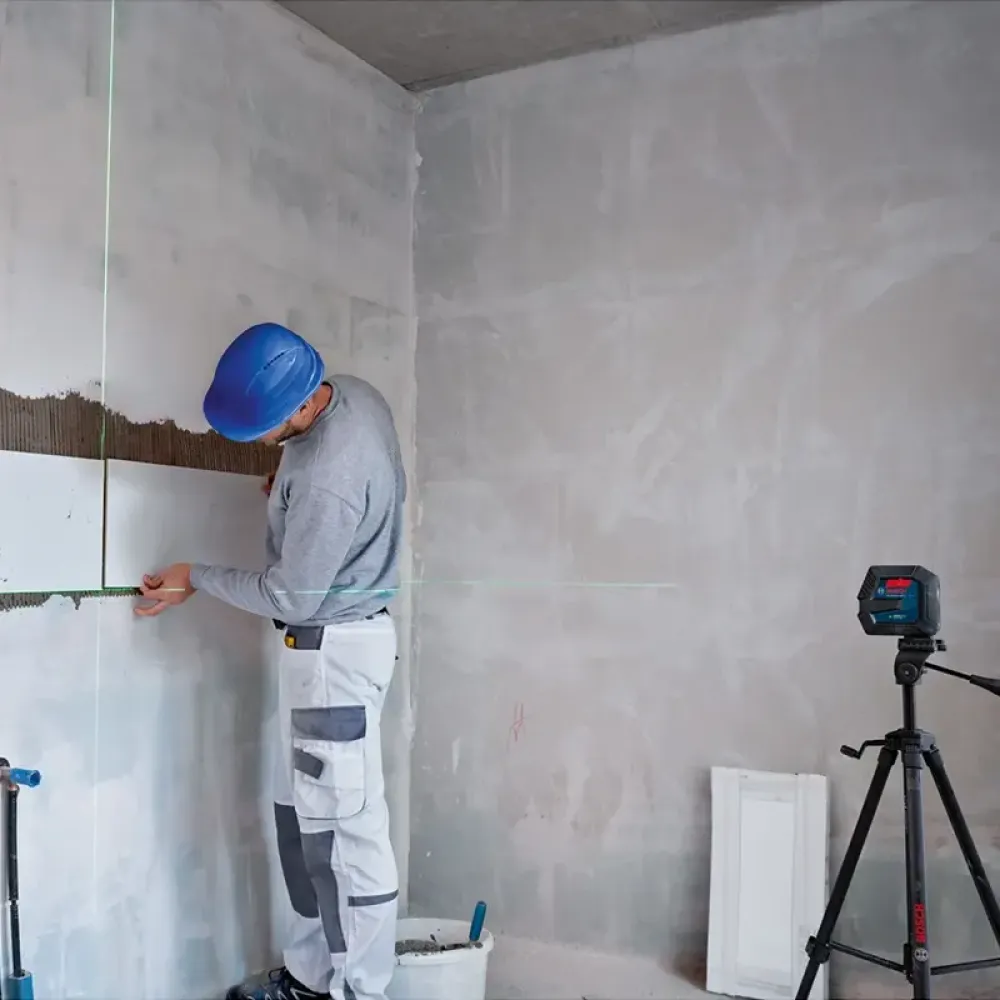 Bosch GLL 2-15 G Professional линейный лазерный нивелир со штативом BT 150, 0601063W01