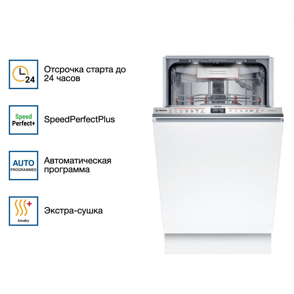 Встраиваемая посудомоечная машина Bosch SPV6ZMX17E