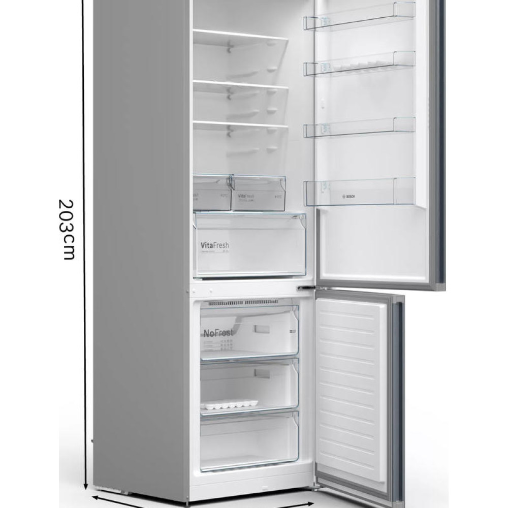 Двухкамерный холодильник Bosch KGN49XLEA