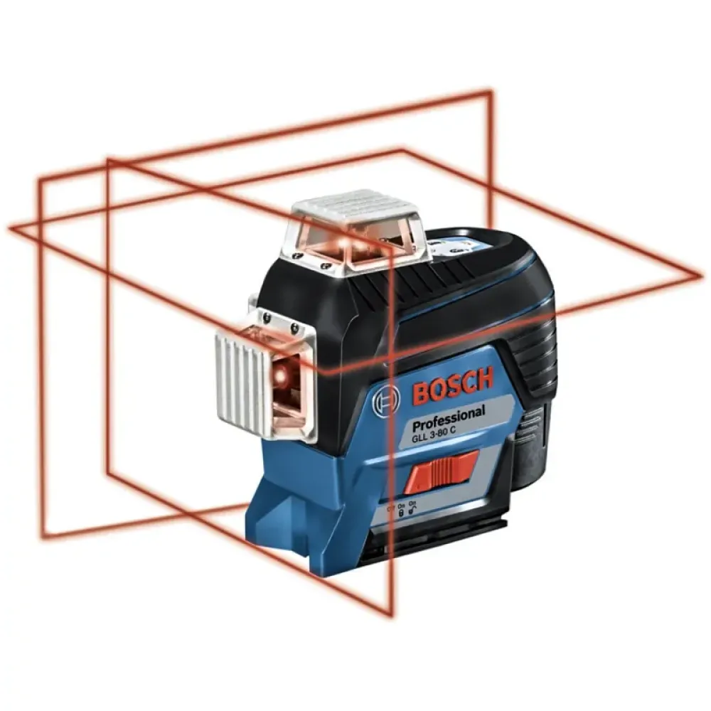 Bosch GLL 3-80 C Professional лазерный нивелир, 0601063R00