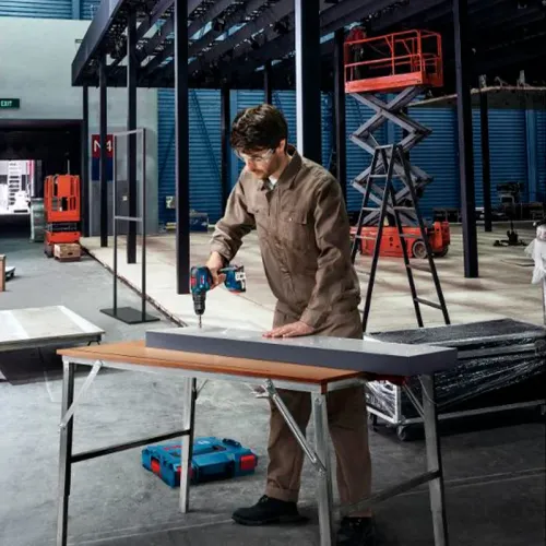 Bosch GSB 18V-50 Professional шуруповерт аккумуляторный ударный (2 x 2 Ач, ЗУ), 06019H5100