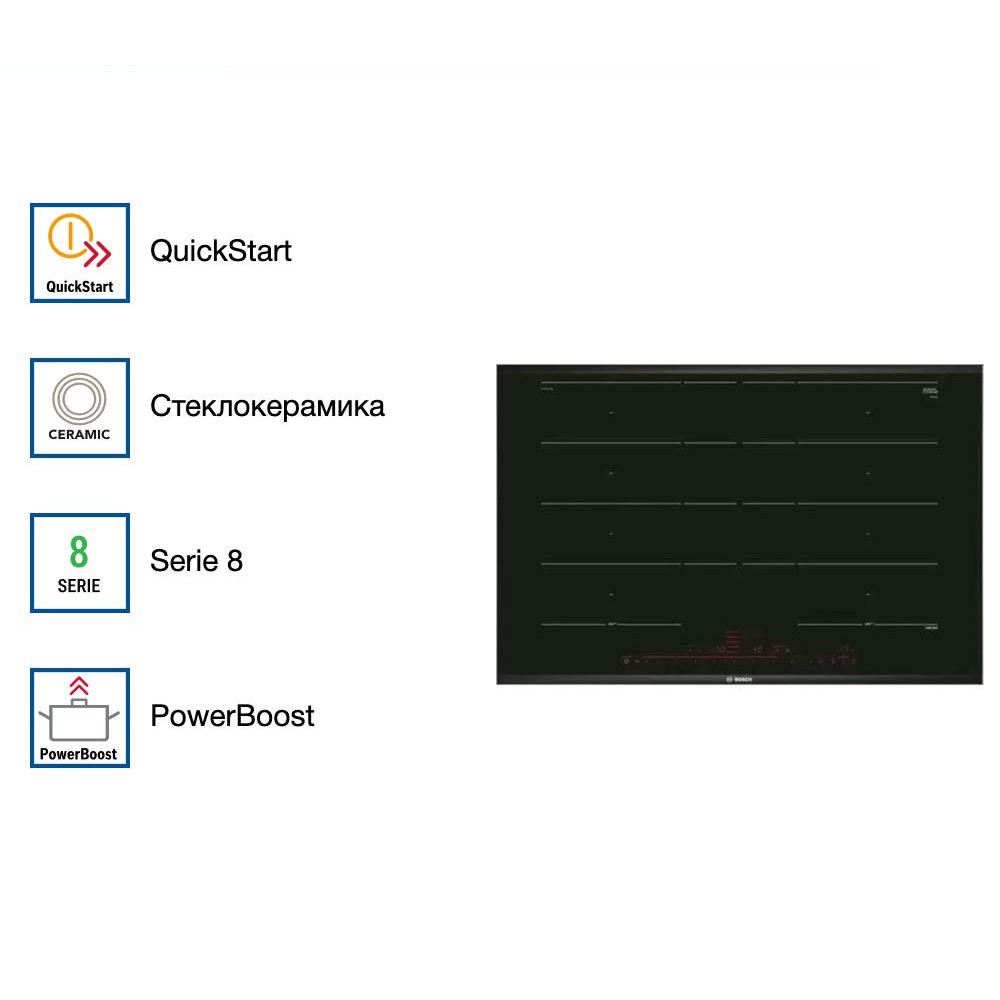 Индукционная варочная панель Bosch PXY875DC5Z
