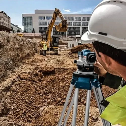 Bosch GOL 20 D Professional оптический нивелир со штативом BT 160 и рейкой GR 500, 0601068402