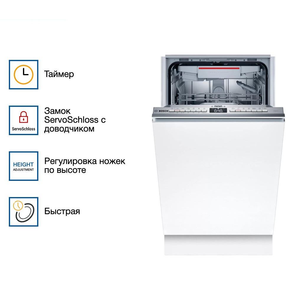 Встраиваемая посудомоечная машина Bosch SPV4XMX28E