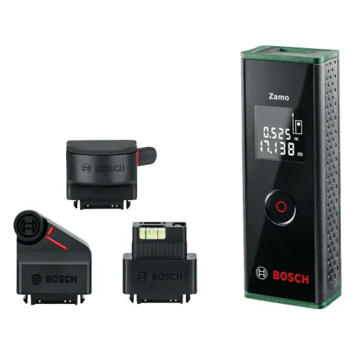 Bosch Zamo III Set лазерный дальномер с 3 адаптерами, 0603672701