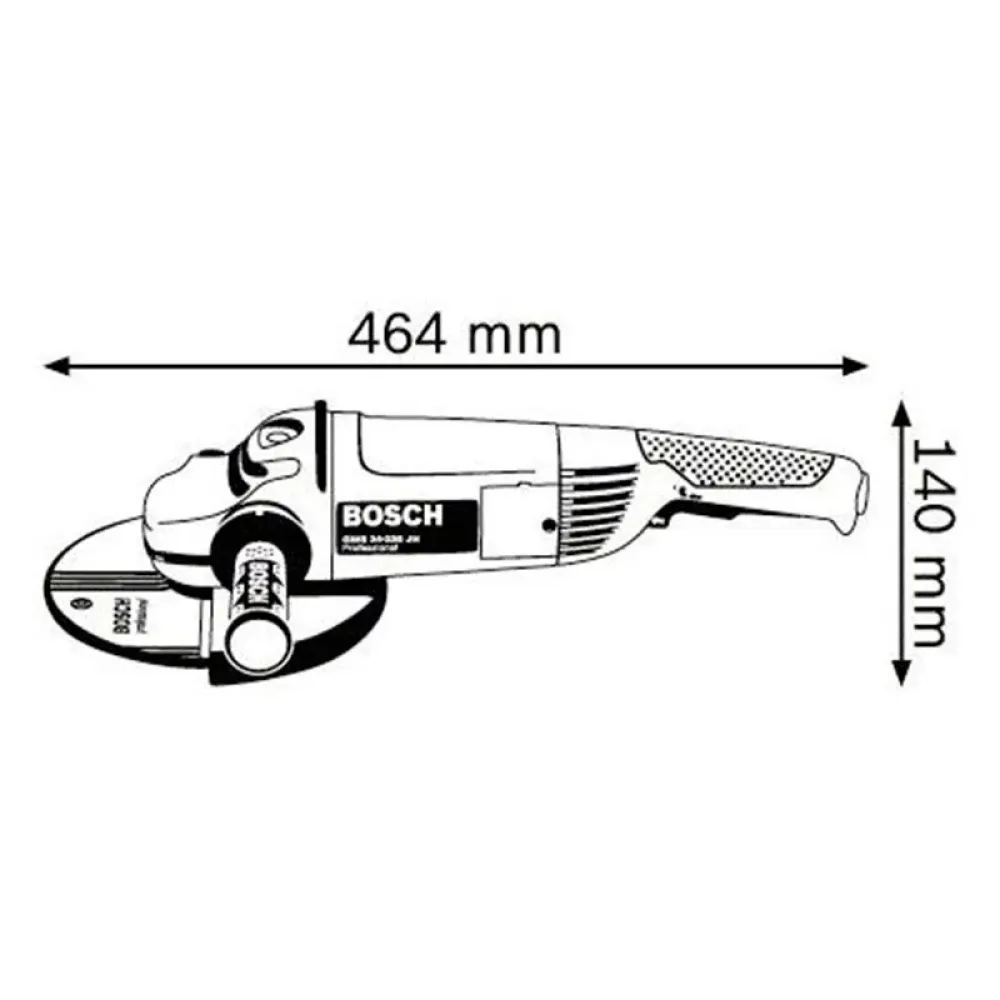 Bosch GWS 24-230 JH Professional угловая шлифмашина, 0601884203