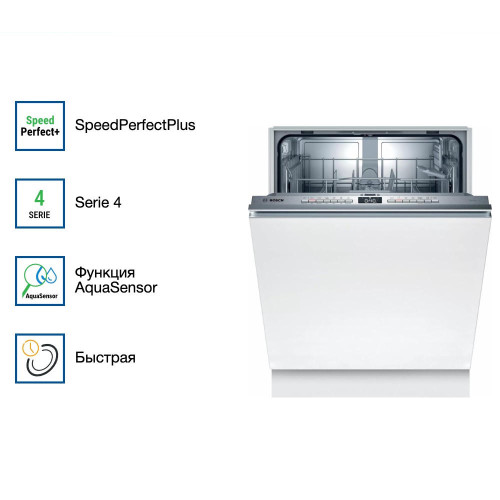 Встраиваемая посудомоечная машина Bosch SMV4HTX24E