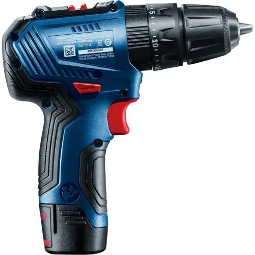 Bosch GSB 12V-30 Professional шуруповерт аккумуляторный ударный (2 x 2 Ач, ЗУ), 06019G9100