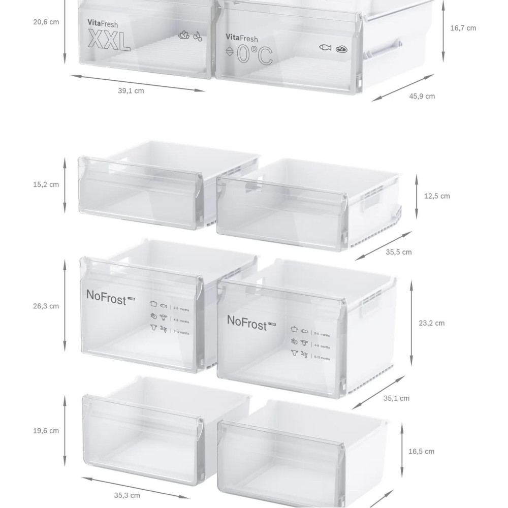 Холодильник Side-by-Side Bosch KFN96VPEA