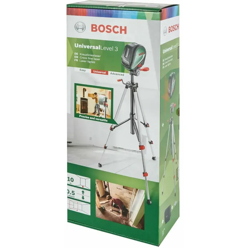 Bosch UniversalLevel 3 Set лазерный уровень со штативом, 0603663901