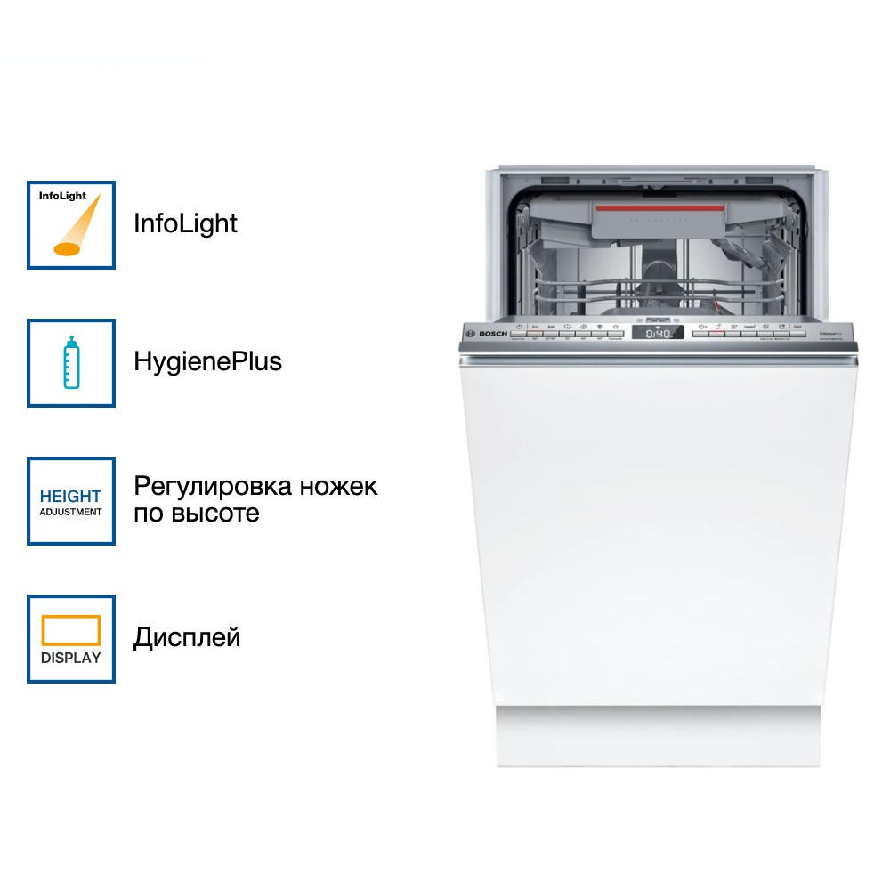 Встраиваемая посудомоечная машина Bosch SPV6EMX65Q