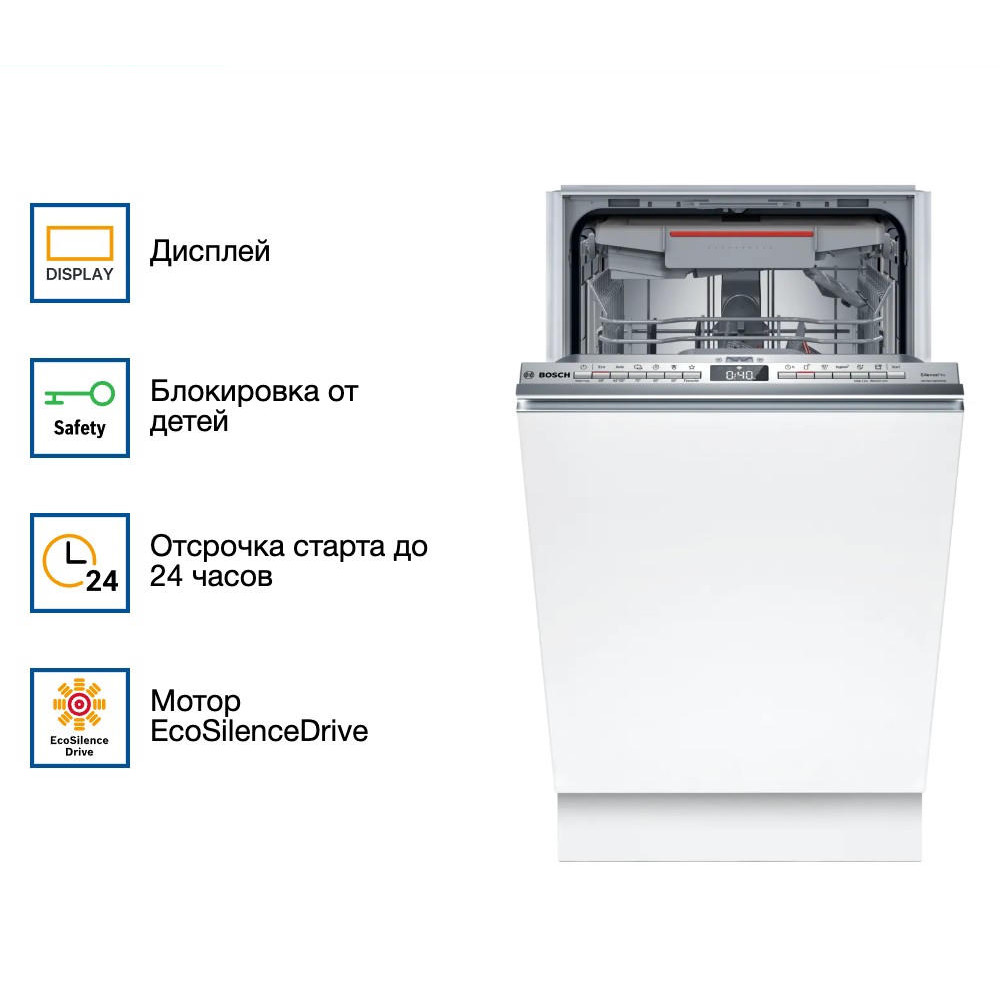 Встраиваемая посудомоечная машина Bosch SPV4HMX65Q