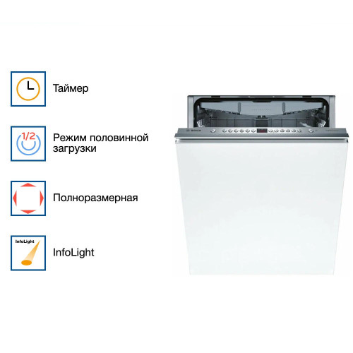 Встраиваемая посудомоечная машина Bosch SMV46KX55E